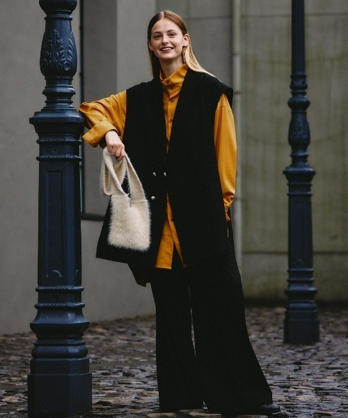 seyto（セイト）の「Oversized double tailored vest / オーバーサイズ