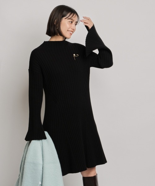 Mystrada（マイストラーダ）の「フレアスリーブミニワンピ（ワンピース