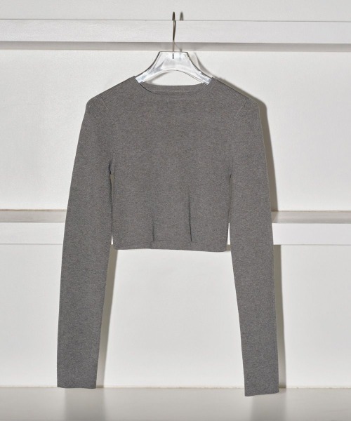 TODAYFUL（トゥデイフル）の「TODAYFUL Cropped Smooth Knit