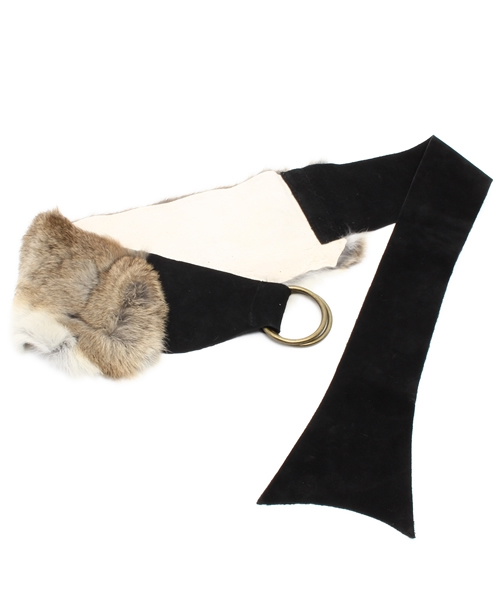 goa（ゴア）の「ラビットファーベルト（ベルト）」 - WEAR