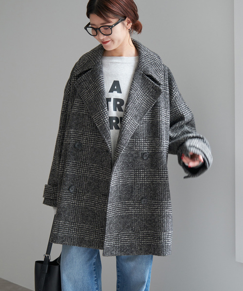 Spick & Span（スピックアンドスパン）の「Wスライバーチェックハーフ