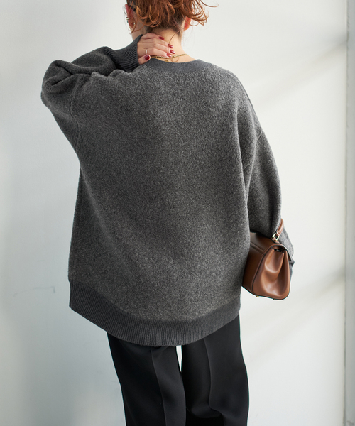 セール】《追加》ブークレダブルフェイスカーディガン（カーディガン