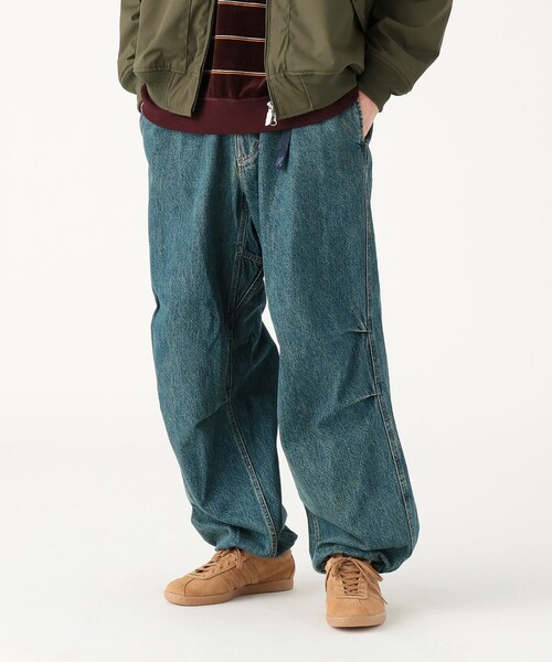 セール】【別注】Gramicci / デニム オーバーパンツ（デニムパンツ