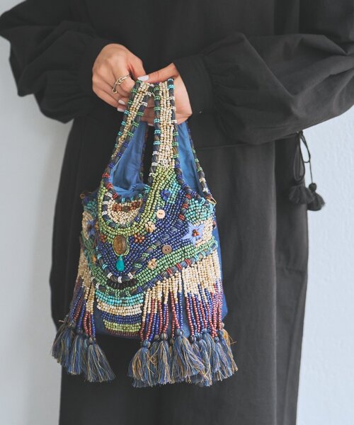 セール】《IMAYIN》ビーズトートバッグ（トートバッグ）｜BEARDSLEY
