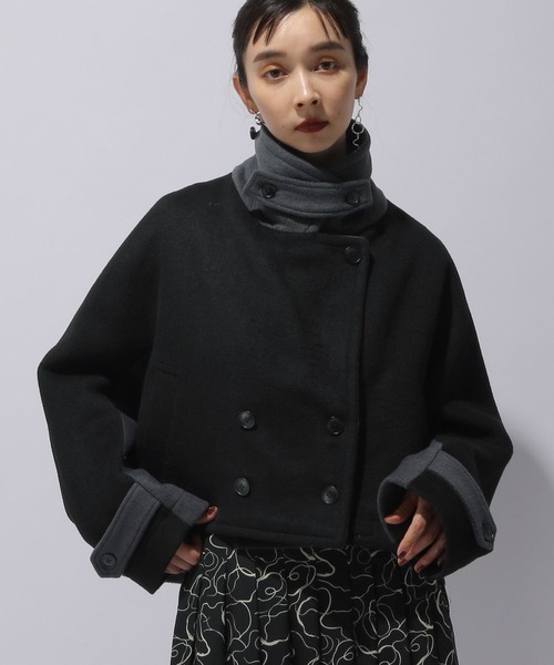 HARE（ハレ）の「バイカラーPコート(HARE)（ピーコート）」 - WEAR