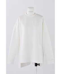 ENFOLD（エンフォルド）の「スポンジダブルクロススリットネックTOP（T