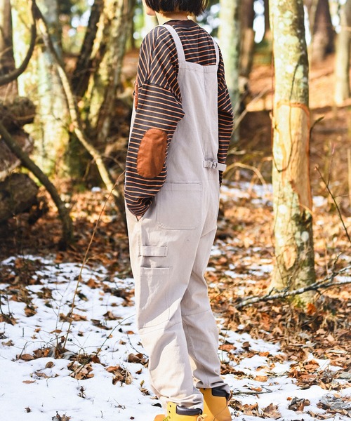 HALF ZIP BIG OVERALL（サロペット/オーバーオール）｜S'more（スモア