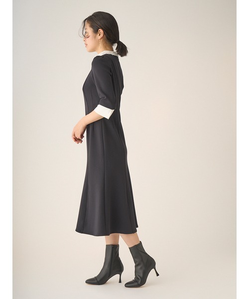 CELFORD（セルフォード）の「エンブロイダリーカラーポンチワンピース