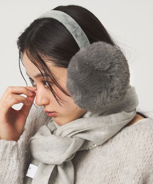 セール】フェイクファー イヤマフ / イヤーマフ（イヤーマフ）｜green