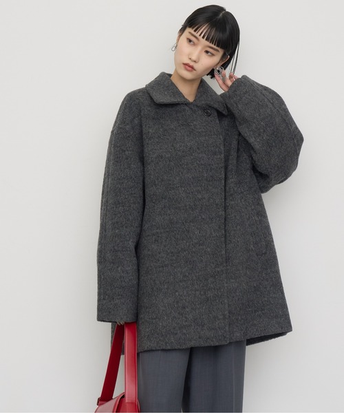 NOGLE（ノグル）の「【NOGLE/ノグル】ウールモヘアシャギーミドル