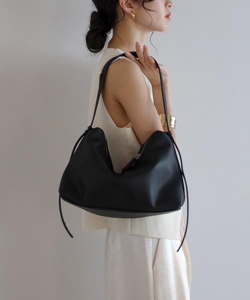 セール】【牛革】ミニマルショルダーバッグ（ショルダーバッグ