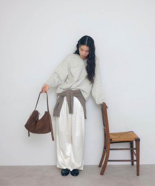 セール】【牛革】ミニマルショルダーバッグ（ショルダーバッグ