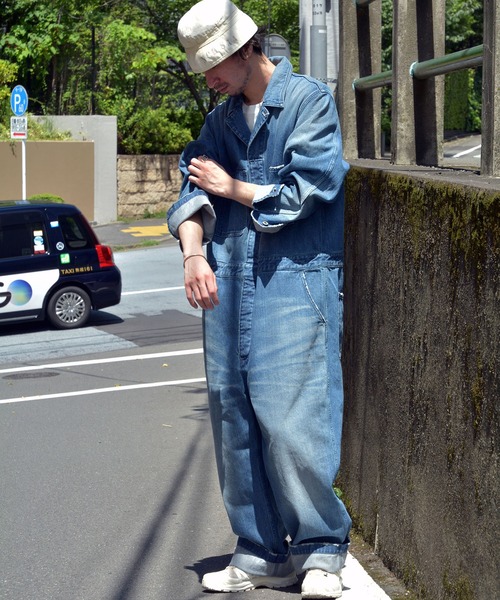Johnbull（ジョンブル）の「12オンスデニムオールインワン（つなぎ