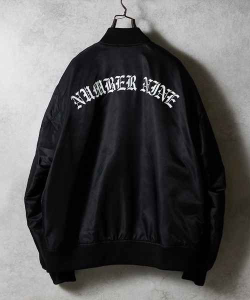 NYLON PRINTED STADIUM JACKET / ナイロン プリント スタジャン