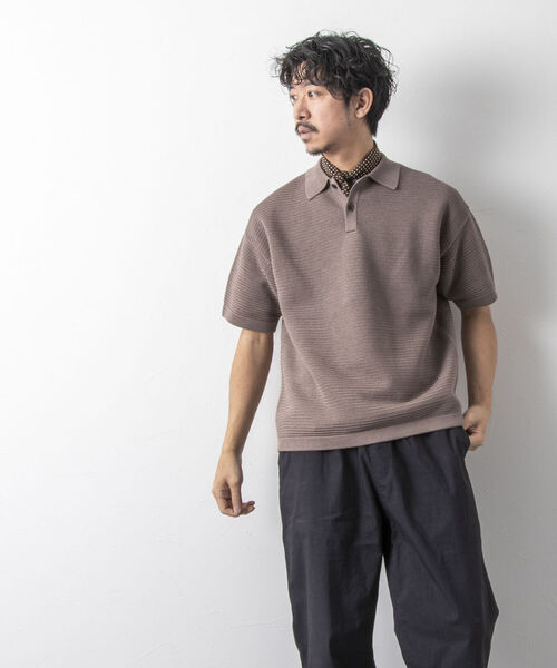 BATONER（バトナー）の「【BATONER/バトナー】THE SUMMER KNIT POLO