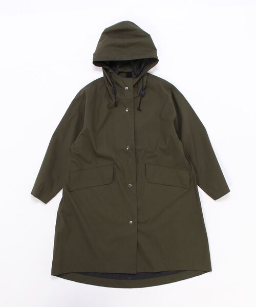 MHL.（エムエイチエル）の「COTTON LINEN COATING（モッズコート