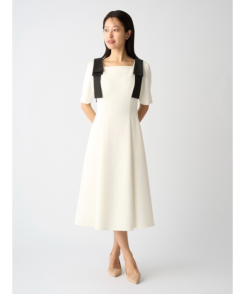CELFORD（セルフォード）の「ショルダーリボンワンピース（ワンピース