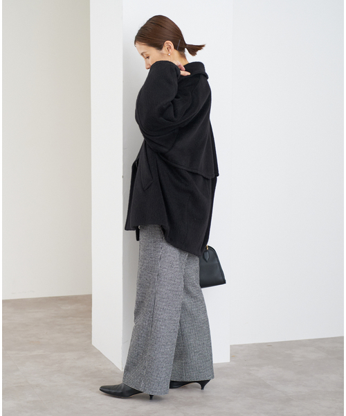 IENA（イエナ）の「モヘヤミックスシャギーショートコート（その他