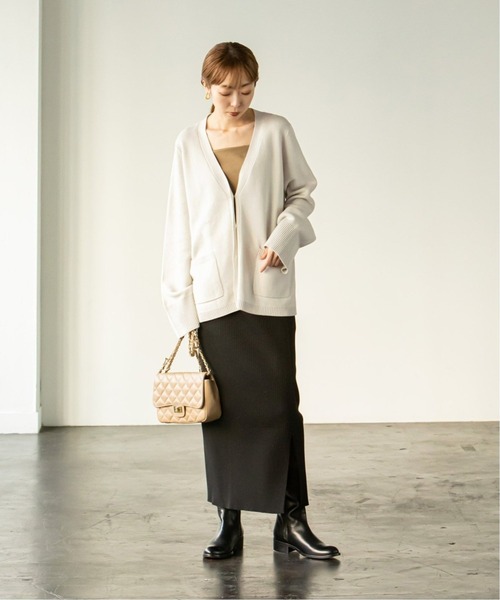 Noble（ノーブル）の「《追加4》ミラノリブジャケットカーディガン