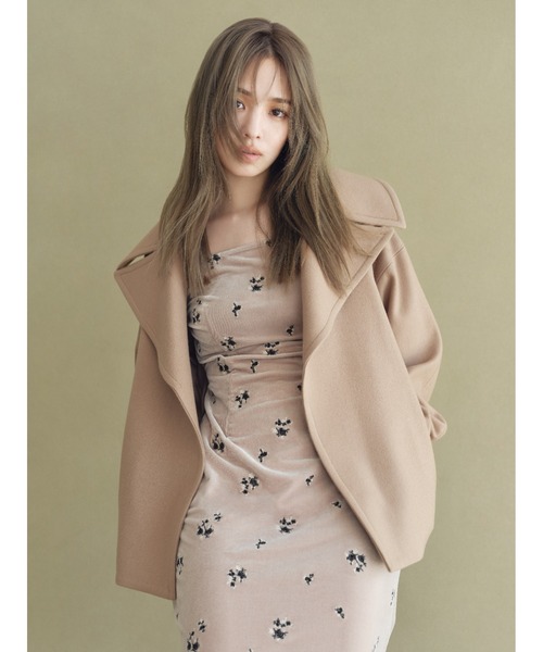 FRAY I.D（フレイアイディー）の「ビッグカラーショートコート（その他