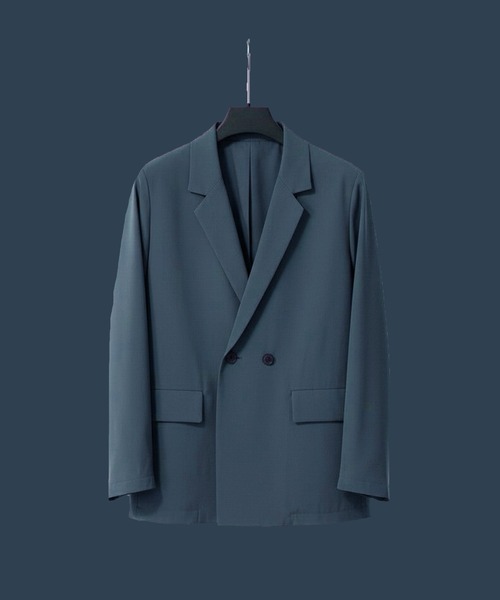 COLD DRY ダブルジャケット｜セットアップ着用可能｜撥水加工