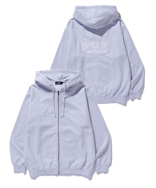 BACKSIDE OG ZIP UP HOODED SWEATSHIRT（パーカー）｜XLARGE