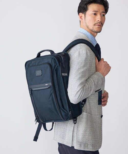 SHIPS別注】TUMI: 完全別注モデル『ALPHA 3』ミッド 3WAY バッグ