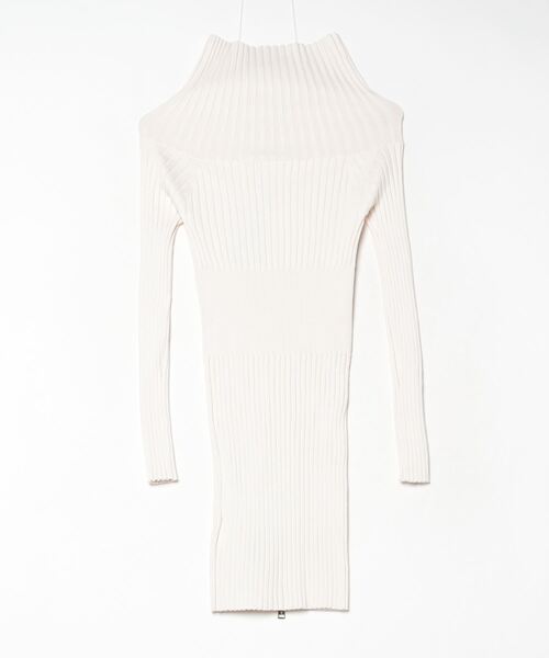 LS Kathryn Zipped Sweater Dress ワンピース ドレス | GUESS(ゲス
