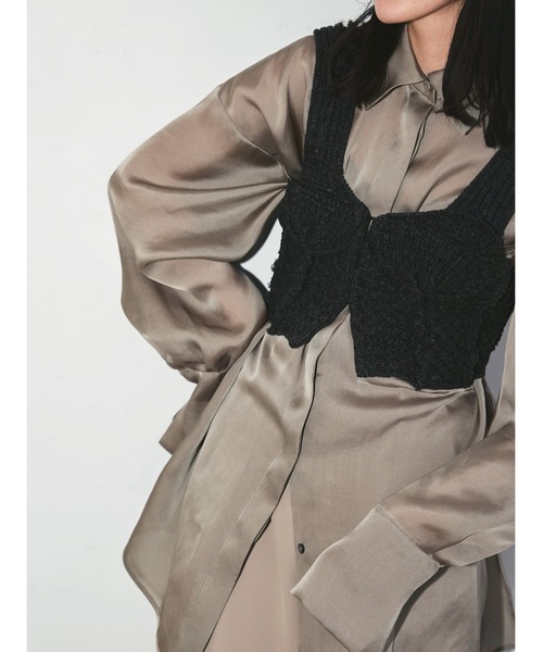 TODAYFUL（トゥデイフル）の「オーガンジーポケットシャツ（シャツ