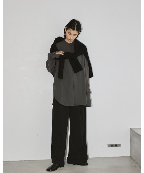 TODAYFUL（トゥデイフル）の「シルキーオーバーシャツ（シャツ