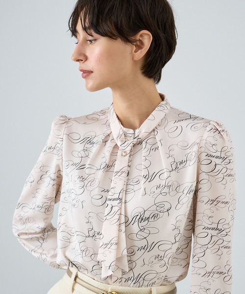 ANAYI（アナイ）の「【セットアップ対応商品】カリグラフィープリント