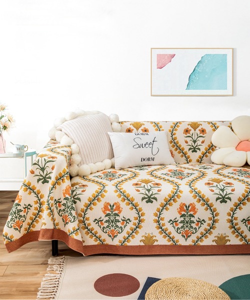 釣り 魚 ブランケット マルチカバー ソファーカバー ラグ 151x121 楽天