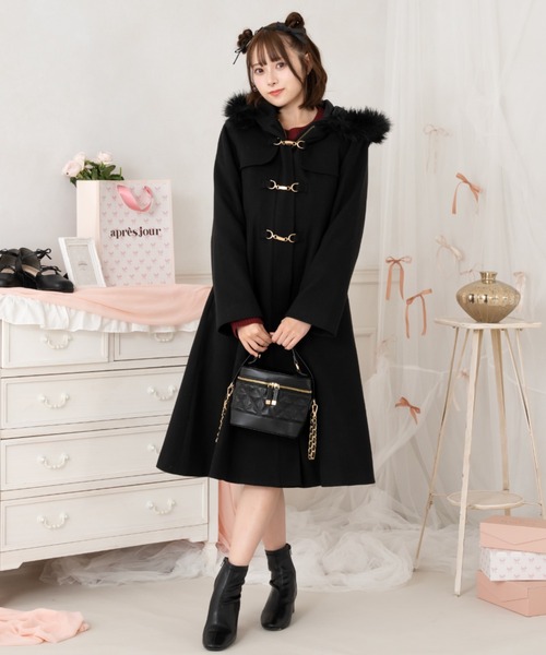 セール】フェイクファーダッフルコート【ZOZOTOWN限定アイテム