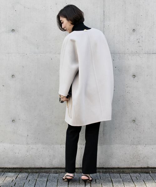 Deuxieme Classe（ドゥーズィエムクラス）の「リバーノーカラーコート