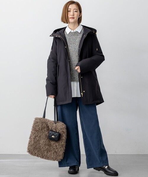 セール】ミリタリー フーデット ダウンコート（ダウンジャケット