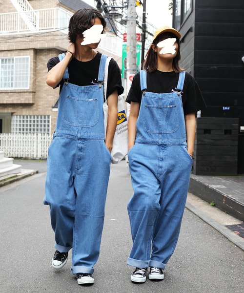 8(eight)（エイト）の「ベーシックデニムオーバーオール（ユニ