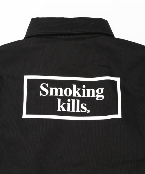 FR2（エフアールツー）の「”Smoking kills” コーチジャケット