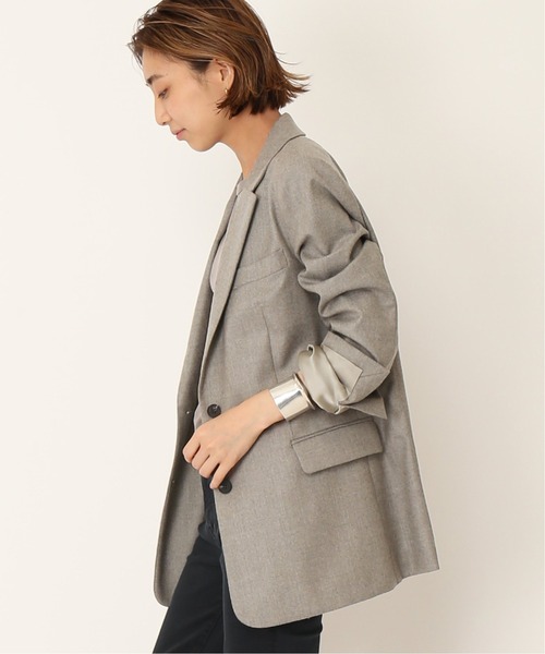 セール】EVERYDAY I LIKE. シングルジャケット(フラノ)（テーラード