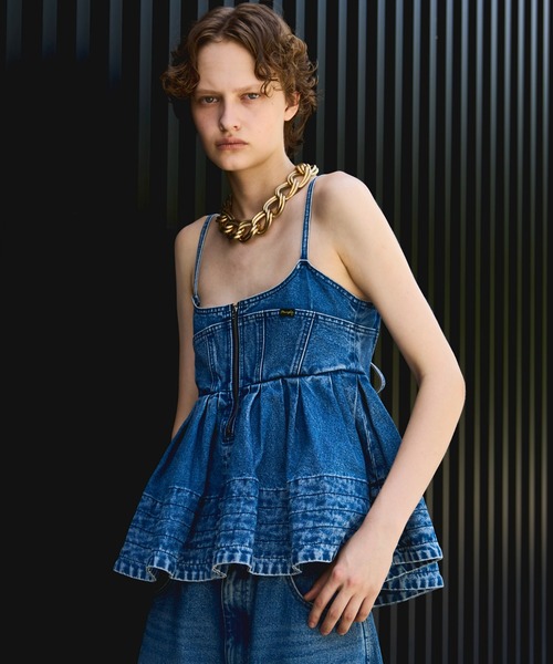 Wrangler×MAISON SPECIAL】Collaboration Denim Bustier/ラングラー