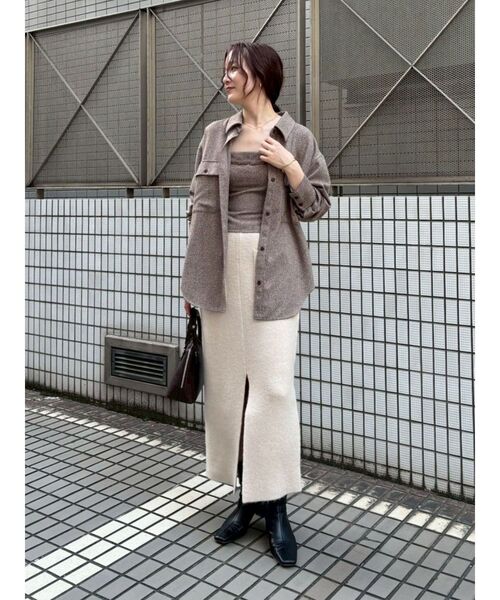 LAGUNAMOON（ラグナムーン）の「カーデニットセットアップ（ワンピース