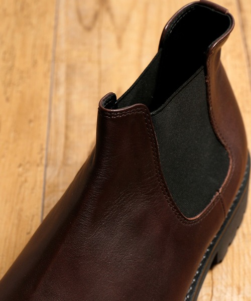 PADRONE パドローネ / WATER PROOF LEATHER SIDE GORE BOOTS [EDGAR