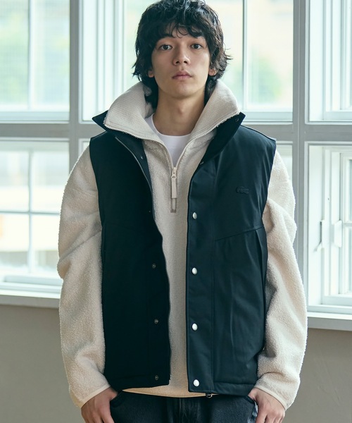 セール】RDS認証ダウン 耐水透湿 ハイネック ジップアップ ピケダウン