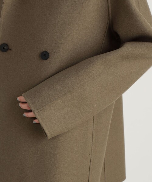 EDITION（エディション）の「□ダブルフェイス 2WAYショートコート