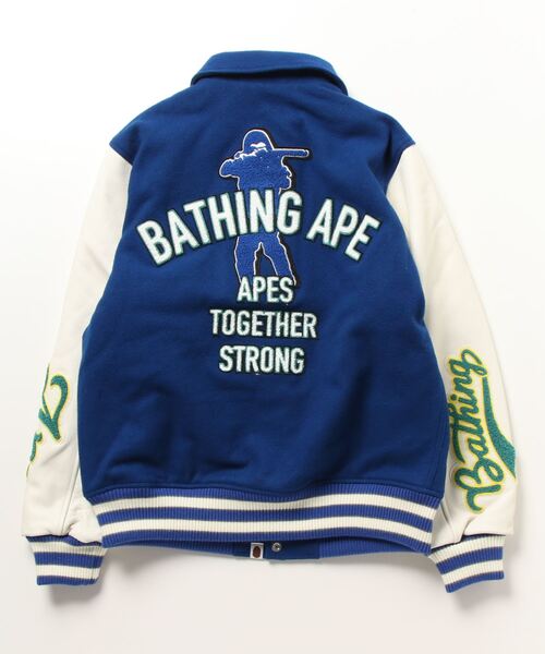 A BATHING APE（アベイシングエイプ）の「BAPE VARSITY JACKET