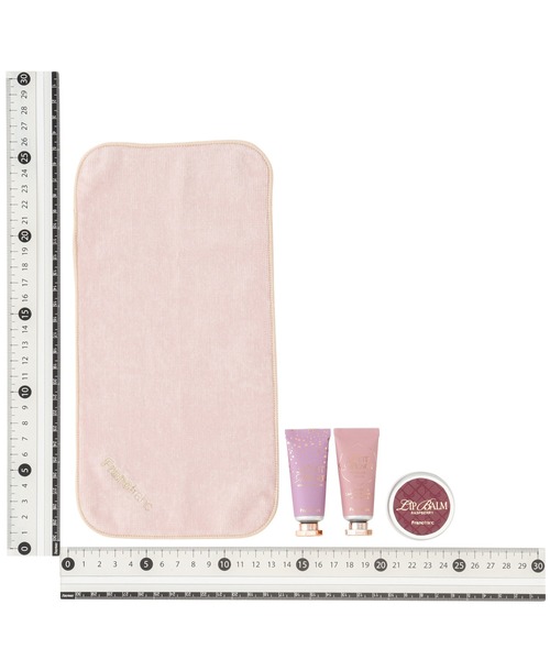 プチミニョン タオルギフトセット ピンク 4個セット 女性 贈り物