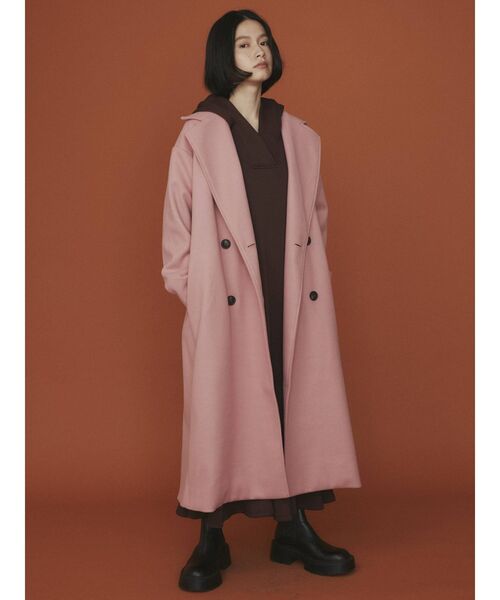 COTORICA（コトリカ）の「フェイクウールダブルチェスターコート