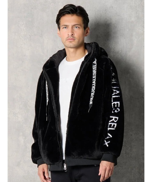 1PIU1UGUALE3 RELAX】BOA LOGO フーディ 秋冬（ウノ ピゥ ウノ