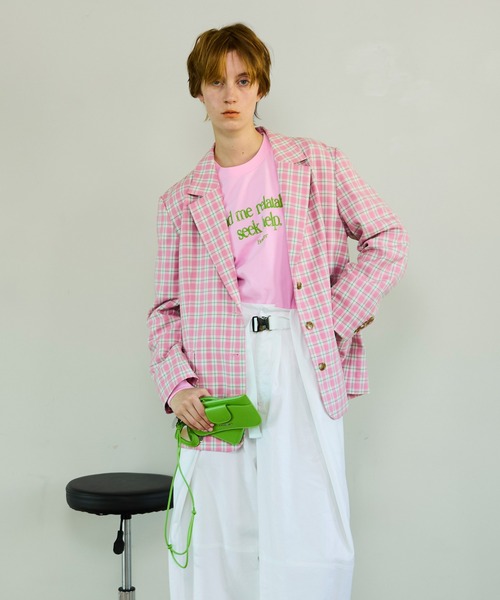 Multi-Way Check Jacket/マルチウェイチェックジャケット（テーラード