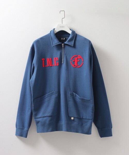 FAF/フェイクアズフラワーズ】Half Zip Sweat Top（スウェット）｜FAF