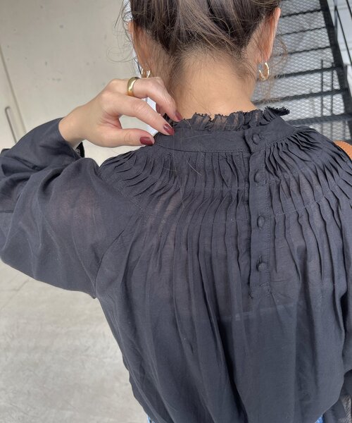 Spick & Span（スピックアンドスパン）の「コットンボイルタックフリル